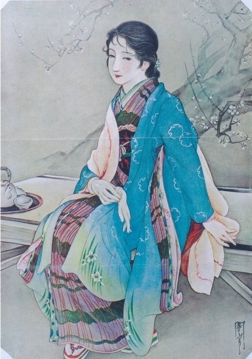 展覧会「アンティーク着物万華鏡」竹久夢二・弥生美術館で、戦前の文学