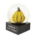 写真4/8｜「草間彌生スノードーム」振ると金粉が舞う“PUMPKIN”モチーフ