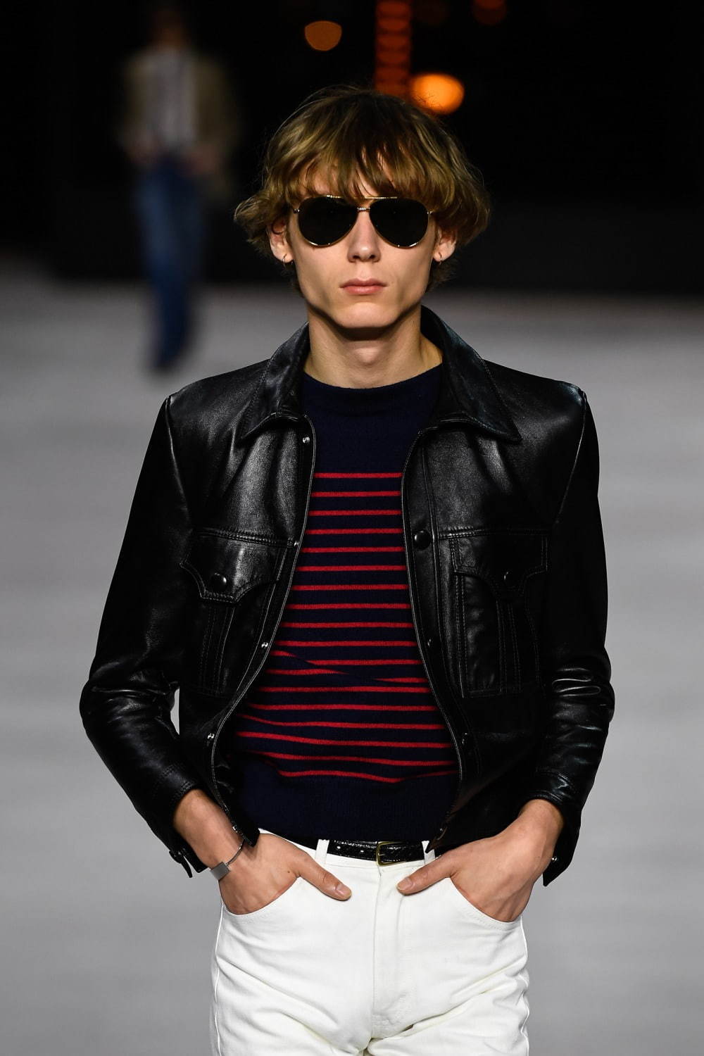 LIFE】セリーヌ レザージャケット エディスリマン着 20ss 2019年春夏