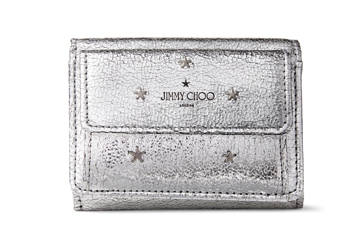 激レア✨JIMMY CHOO✨三つ折り財布 10周年記念 カラフルスタッズ