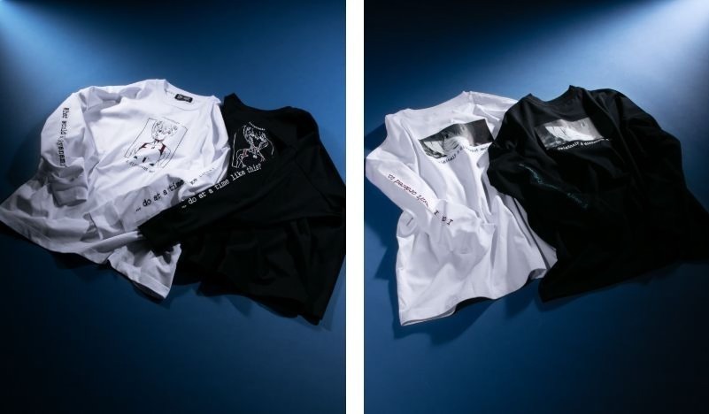 HARE『エヴァンゲリオン』コラボシャツやロンT、黒色プラグスーツの
