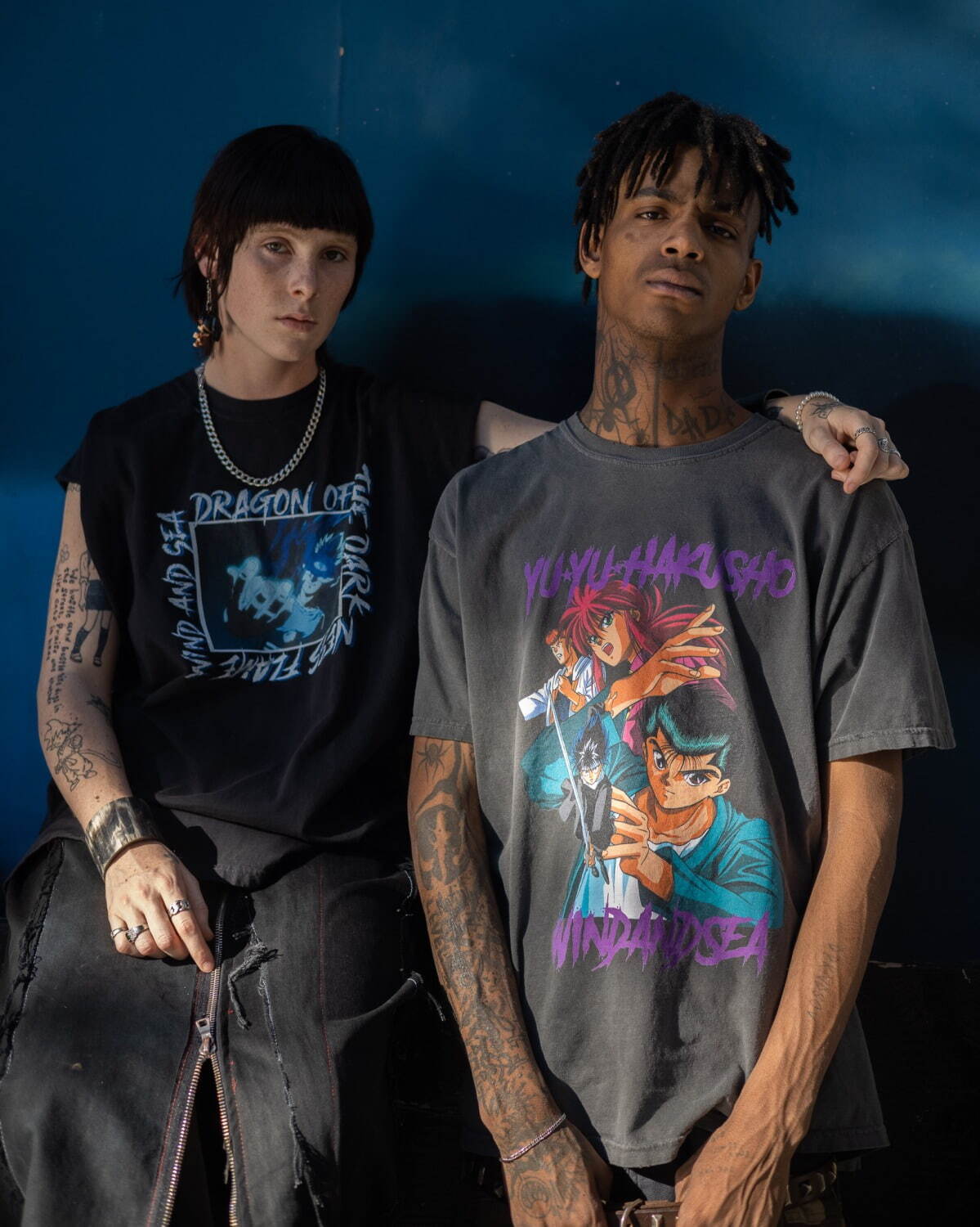 幽遊白書 tシャツ アニメ tee うらめし 90s y2k Old 冨樫 レア 幽遊