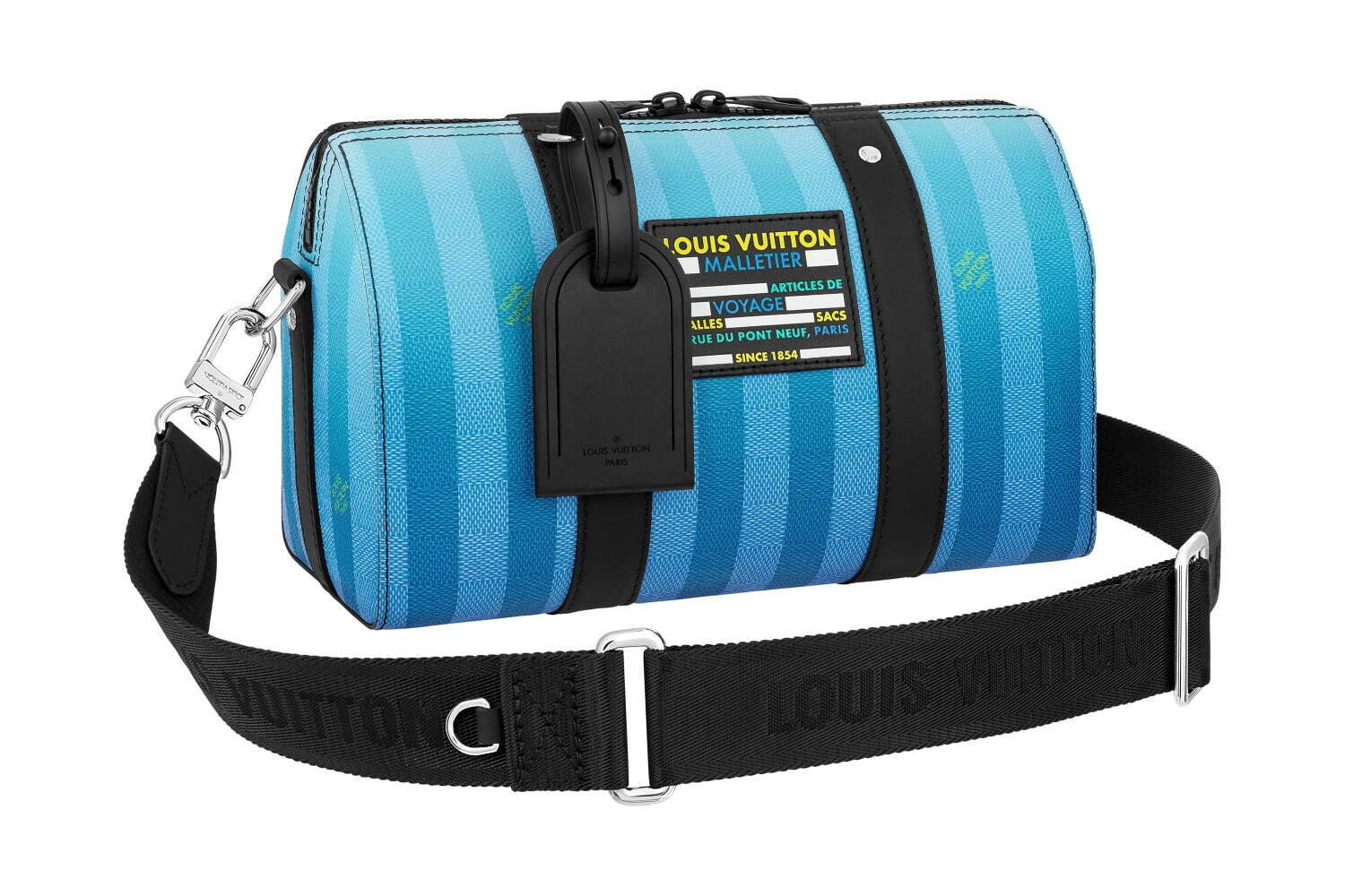 Louis Vuitton ハンドバッグ ダークブルー キャンバス ルイ・ヴィトン