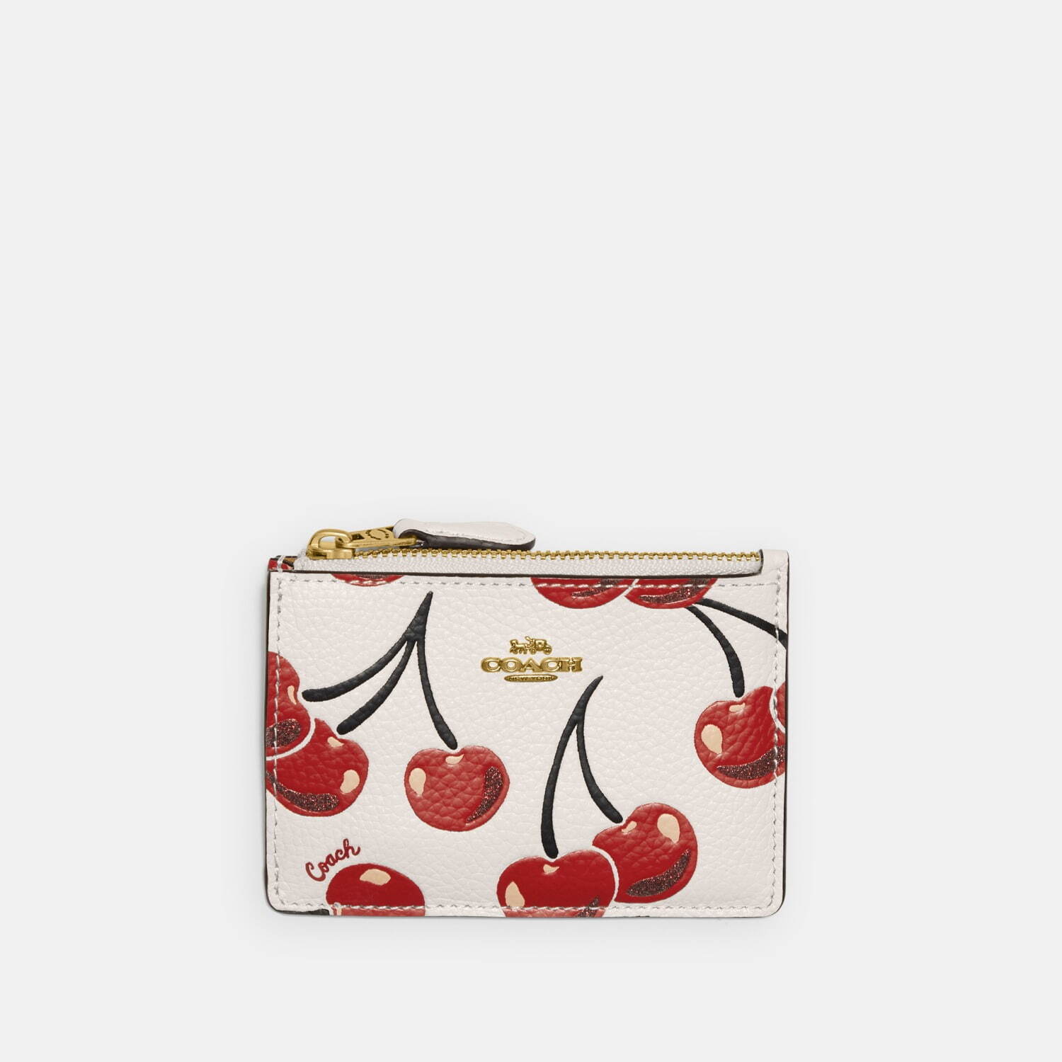 COACH チェリー柄 三つ折り財布 コーチ「チェリー柄」の新作バッグ