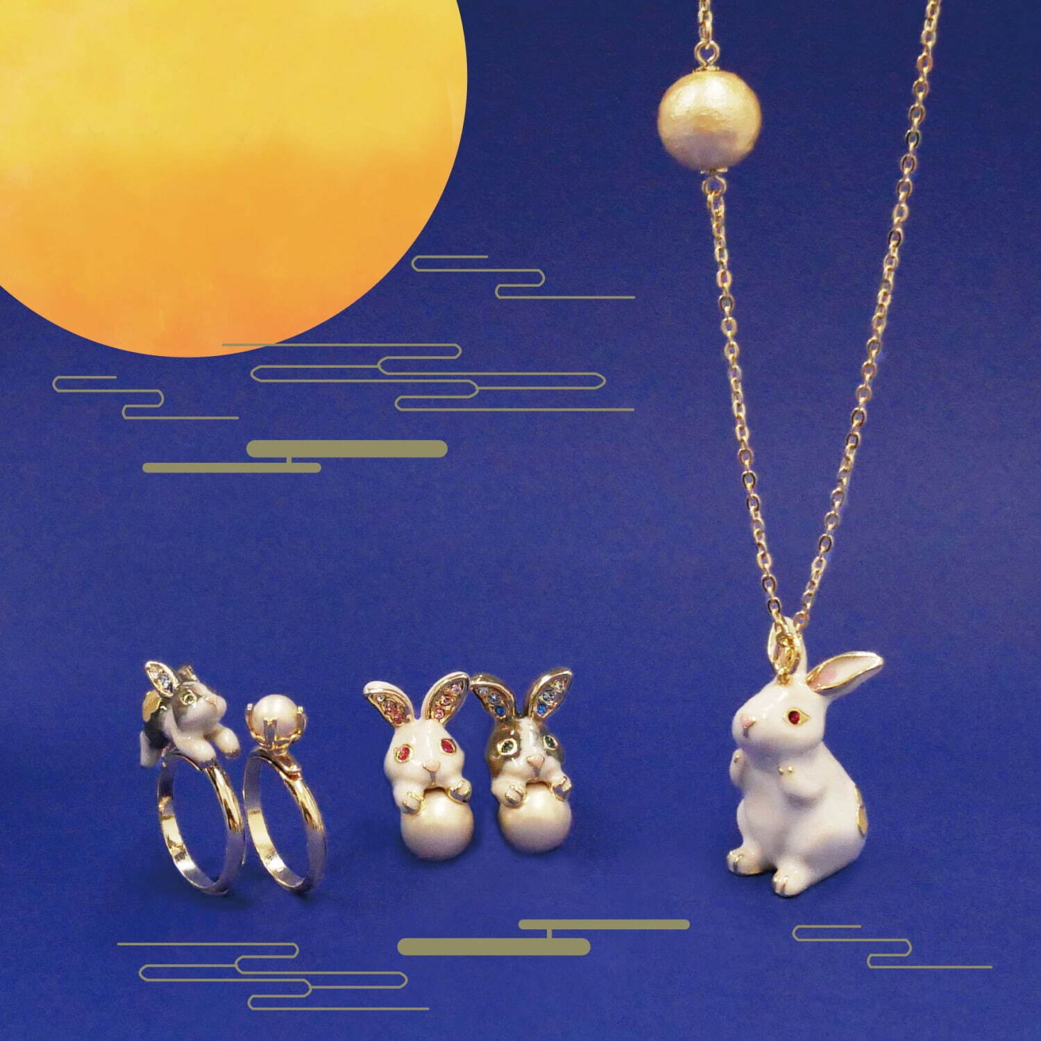 Amazon | 【干支/セット商品】オリジナルラビットモチーフツイン