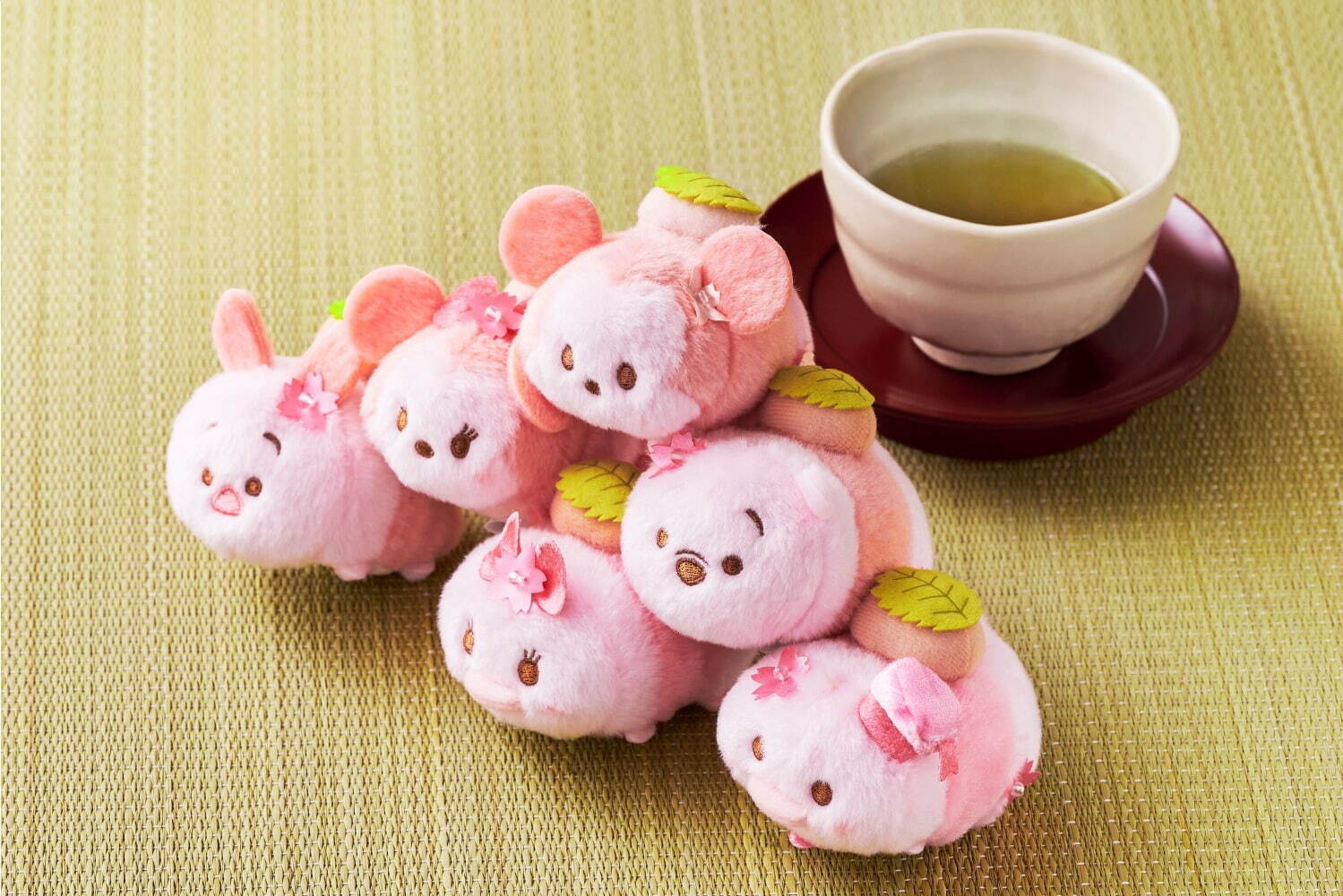 桜プーさん ぬいぐるみ 特大 初代 スーパーBIG 希少 レア 桜プーさん