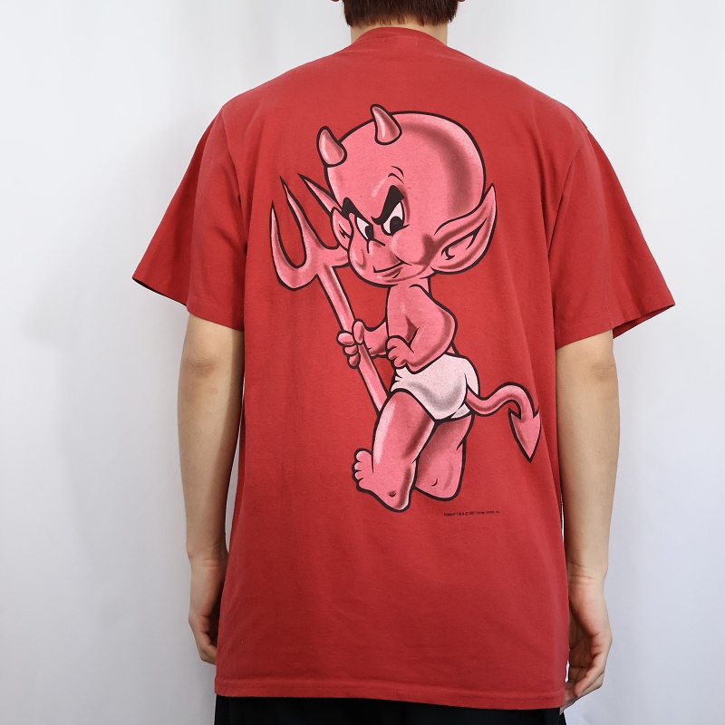 PALEDUSK 赤い悪魔 Tシャツ L PALEDUSK 赤い悪魔 Tシャツ L 悪魔のいけに