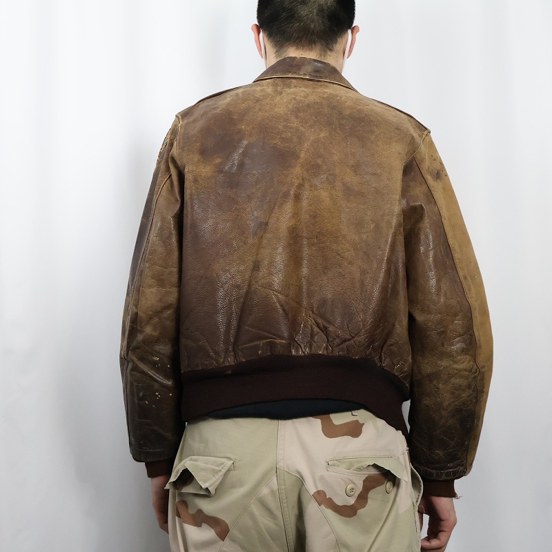 40年代 40s アメリカ軍 米軍 エアフォース WWII 空軍 ミリタリー 茶色