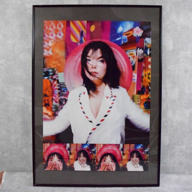 90年代 90s 90's ビョーク ミュージシャン ポスト ツアー 広告 宣伝