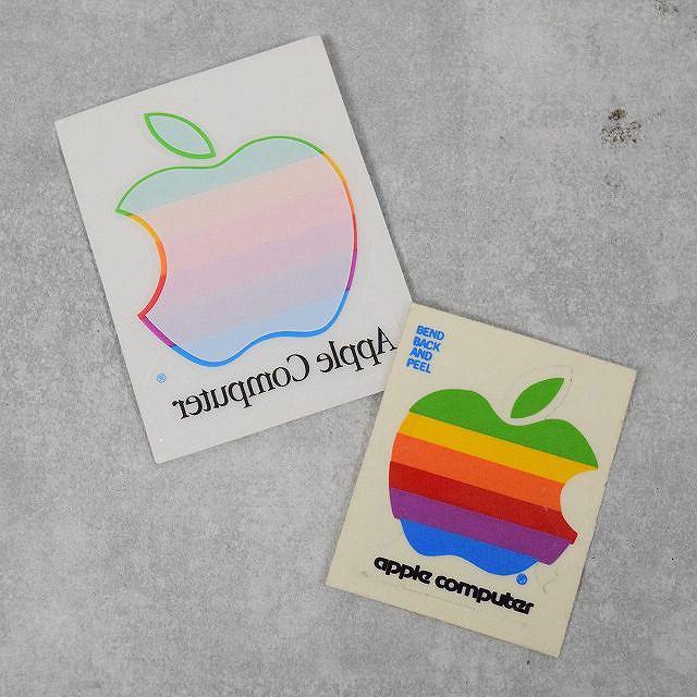 値下げ※【希少品】ノートパソコン用ケース レインボーアップルロゴ
