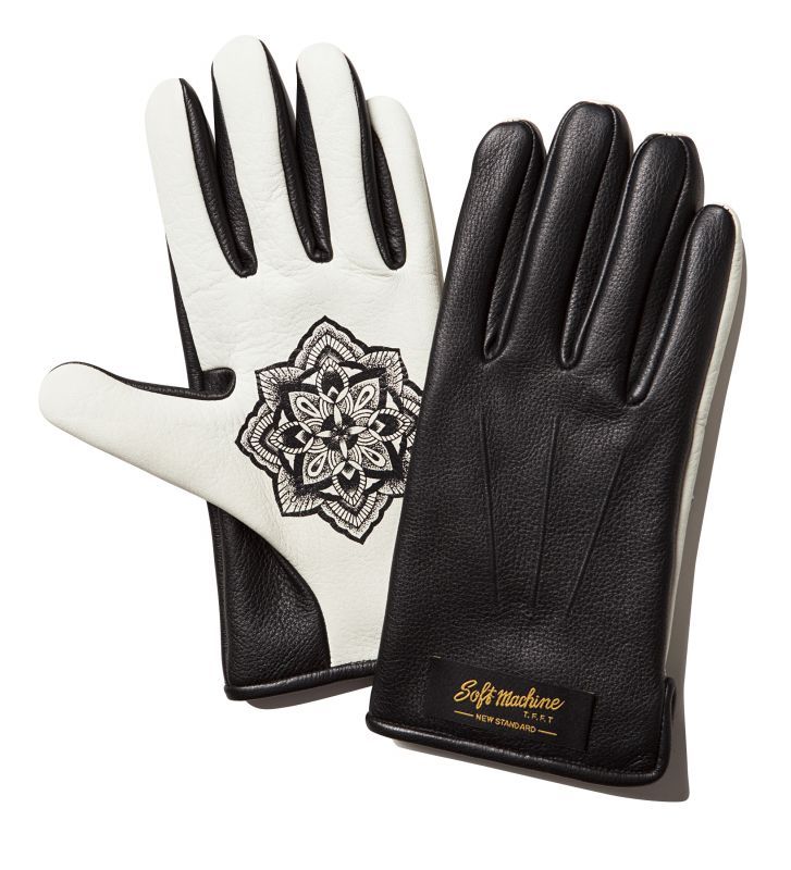 SOFTMACHINE/GEOMETRIC GLOVE BLACK - FeelFORCE