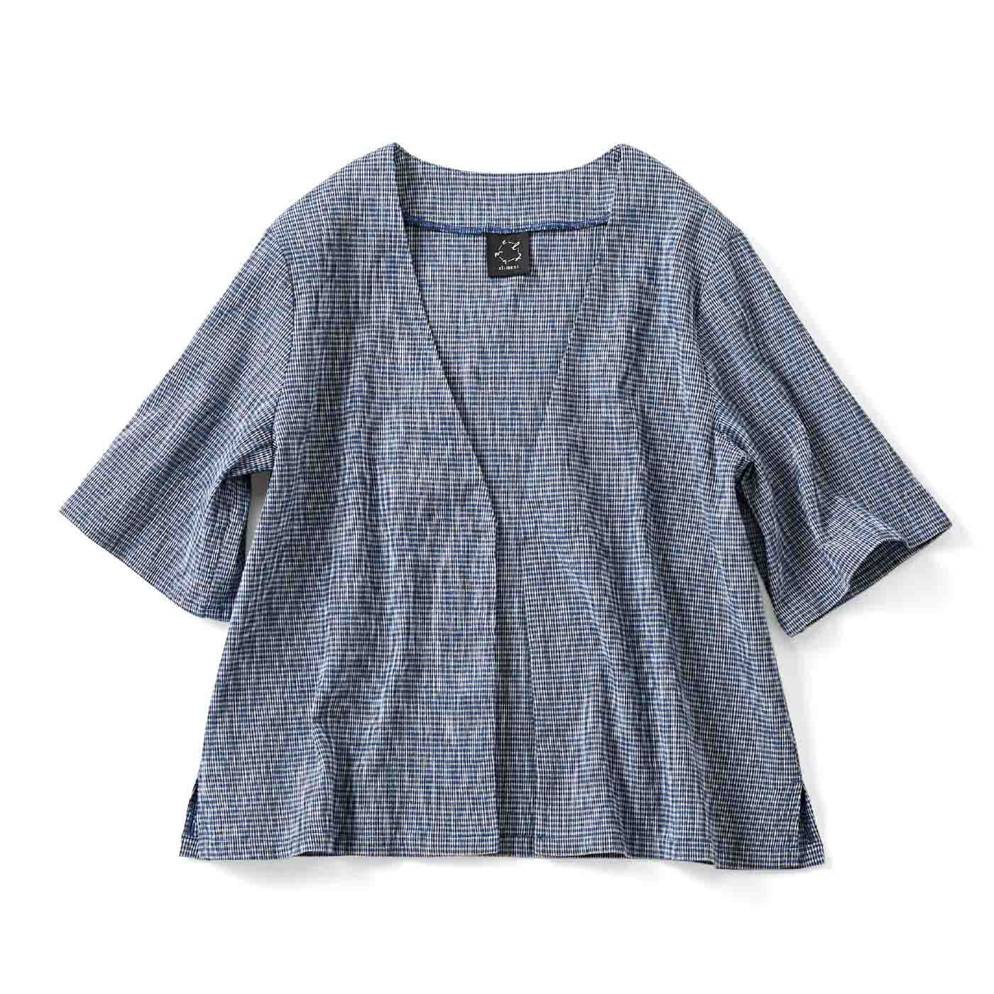 el:ment 近江の伝統息づく高島ちぢみ さらりと心地よい綿100％ノー