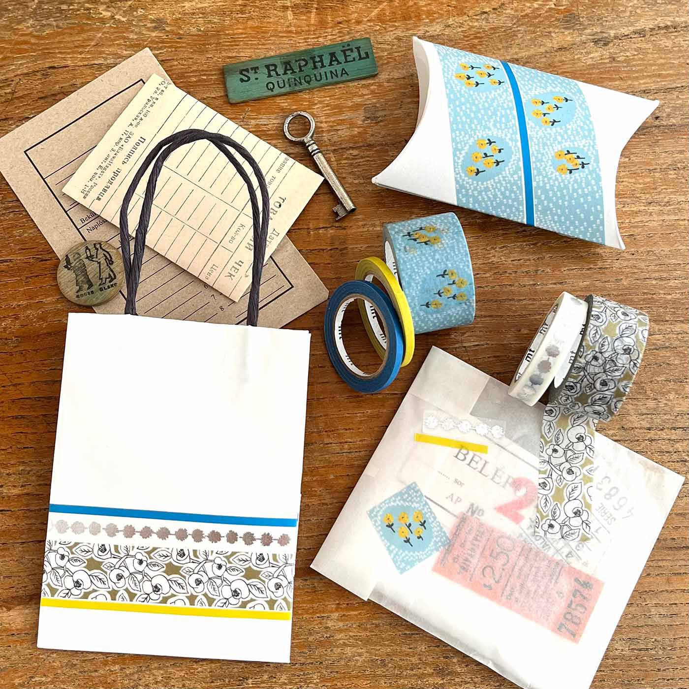 カモ井加工紙100周年記念〈ミナ ペルホネン〉マスキングテープ特別