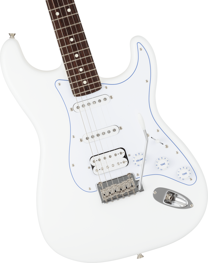 Made in Japan Limited Hybrid II Stratocaster® HSS, Blanc – Fender