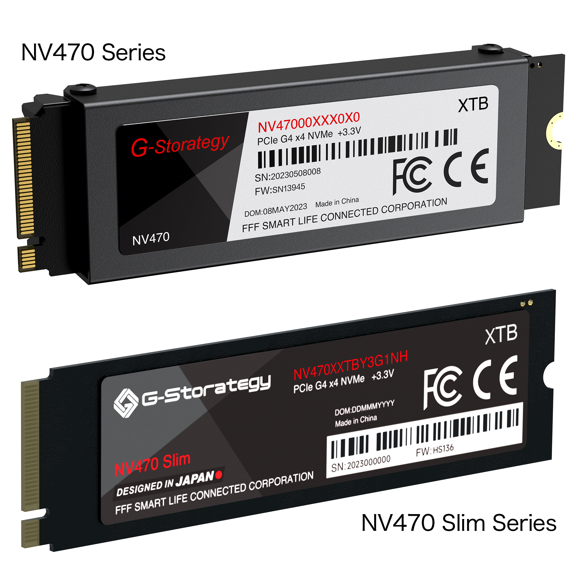 内蔵型SSD G-Storage NV470 2TB NVMe SSD G-Storategy NV470 / NV470