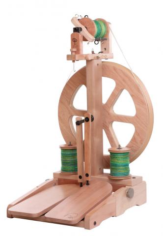 Ashford Kiwi 3 Spinning Wheel – Lacquered finish – In stock – The