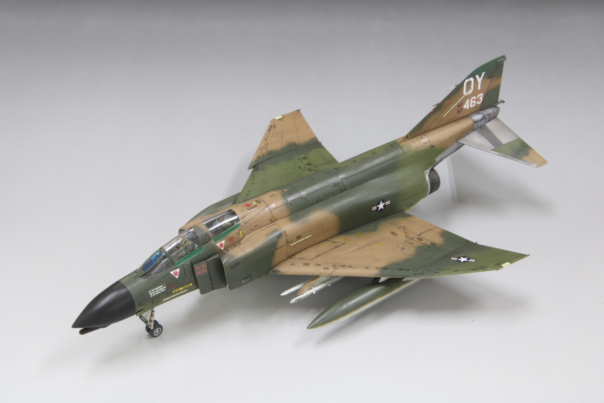戦闘機プラモデル完成品ファインモールド1／72ファントム