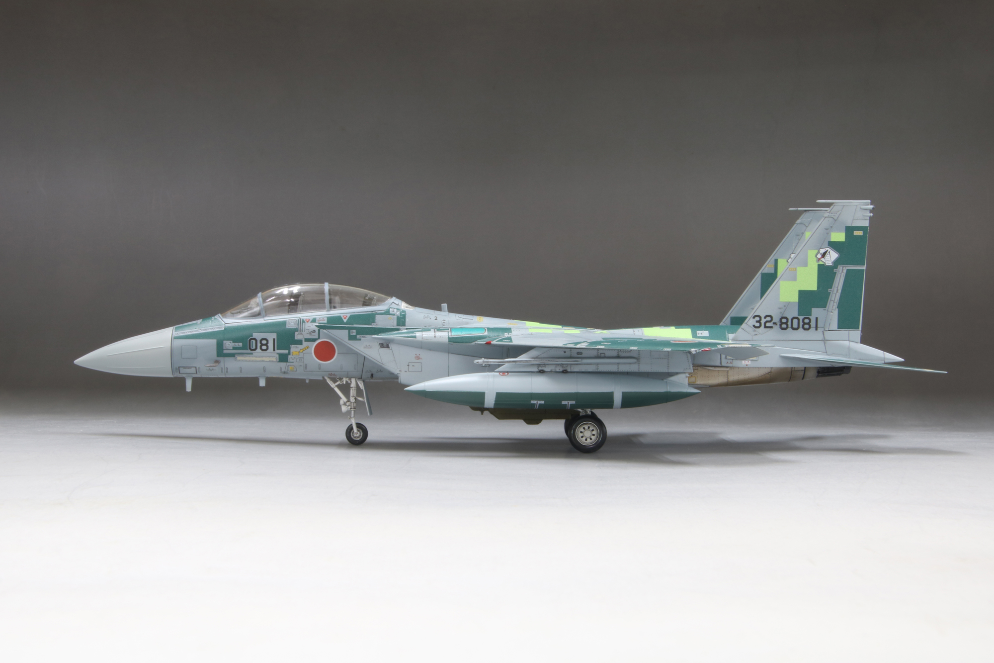 1/72航空自衛隊F-15DJアグレッサー[デジタル迷彩 緑]_ファインモールド