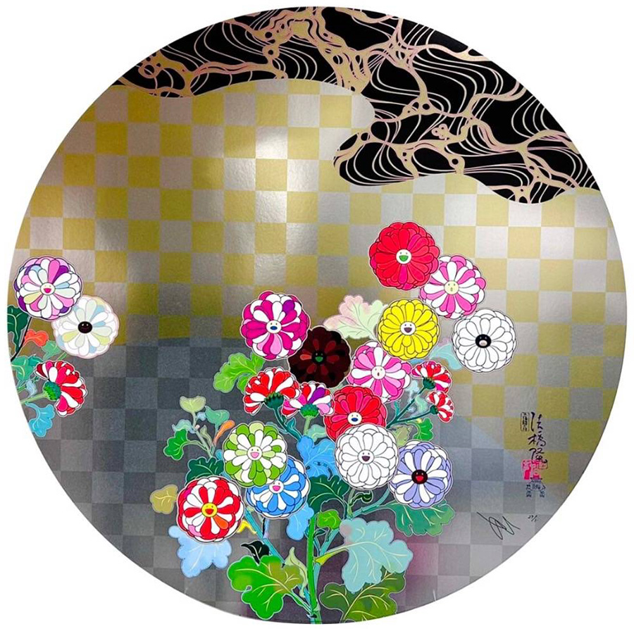 光琳のお花と水』村上隆／Takashi Murakami | 絵画・アート販売