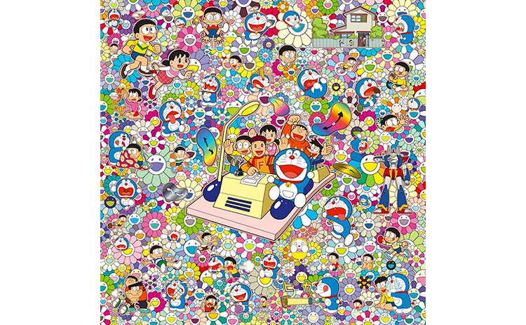 フラワーボール カラフル、ミラクル、スパークル 村上隆 ED300 村上隆