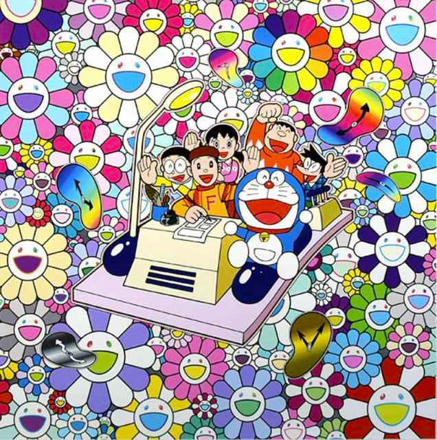 タイムマシーンでレッツゴー』村上隆 | 絵画・アート販売のギャラリー