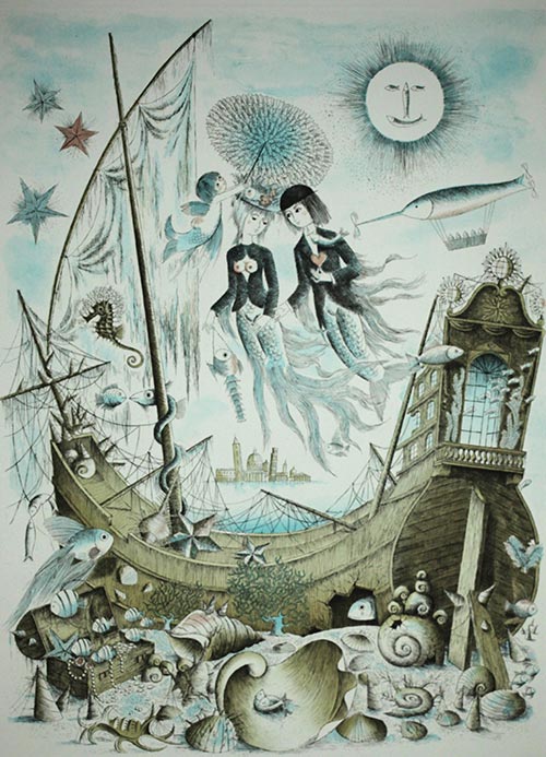 愛と平和の画家～レイモンペイネ作品展｜2月3日(日)～24日(日)｜広尾