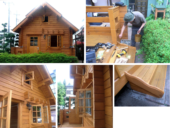 ミニログハウスセルフビルド体験談（栃木県 シエル75） ｜ ログハウス