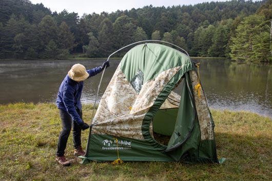 モバイルサウナ MB10A｜製品を見る｜薪⽕の総合商社 ファイヤーサイド