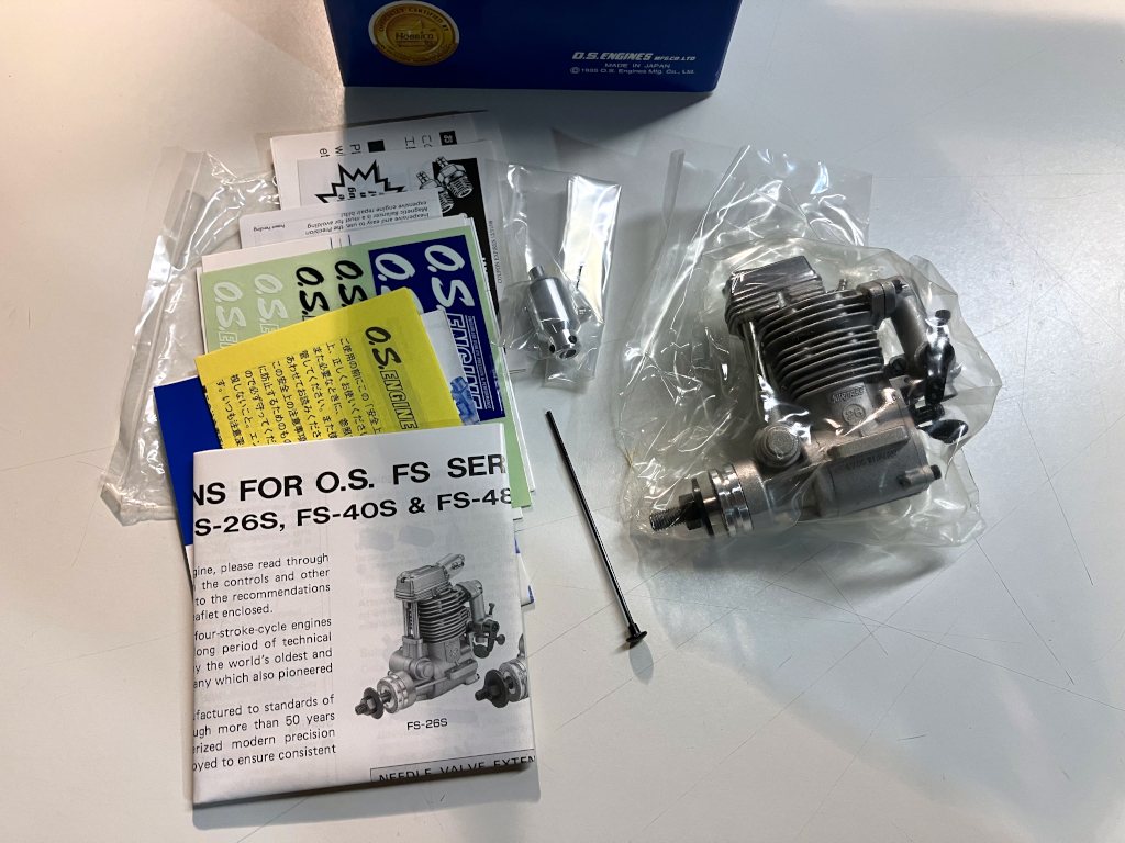 O.S. FS-70 4ストロークエンジン 4ストローク飛行機用グローエンジン