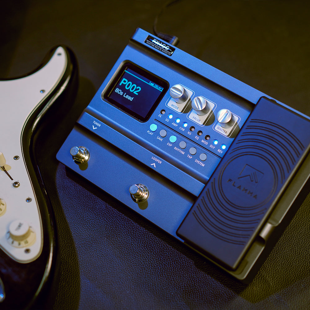 FLAMMA FX100 ギター マルチ-エフェクト ペダル｜Amazon.co.jp: FLAMMA