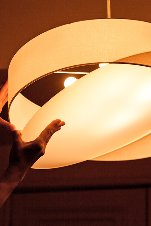 シーリングライト・天井照明 flame cannele M 3000mm + LDA6L-G-E17