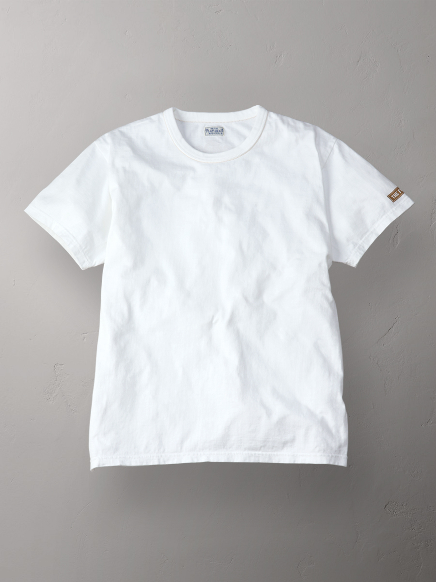 ウェブショップ限定 3本針の1本外し Tシャツ FN-THC-003EC | THE FLAT HEAD