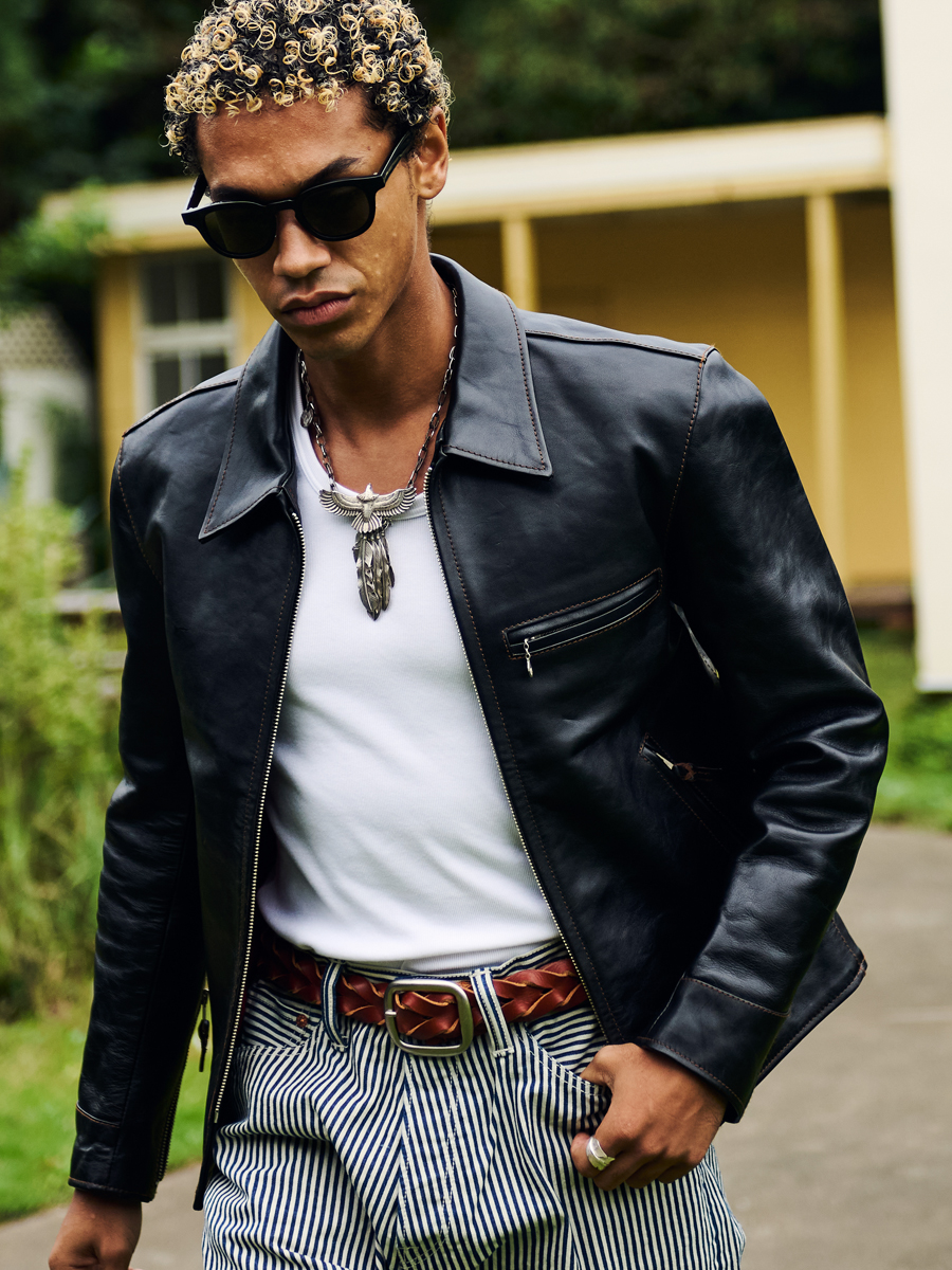 即決】THE FLAT HEAD フラットヘッド ホースハイド シングル