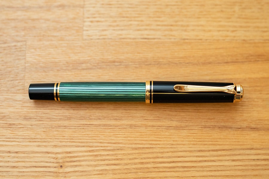 ペリカン スーべレーン M400 緑縞 Fニブを購入！初めてのペリカン