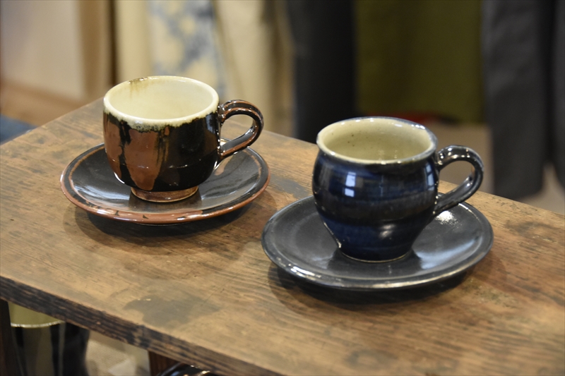 佐久間芳丘 青磁四方耳付花入 高さ約27センチ 長期保管品 佐久間芳丘