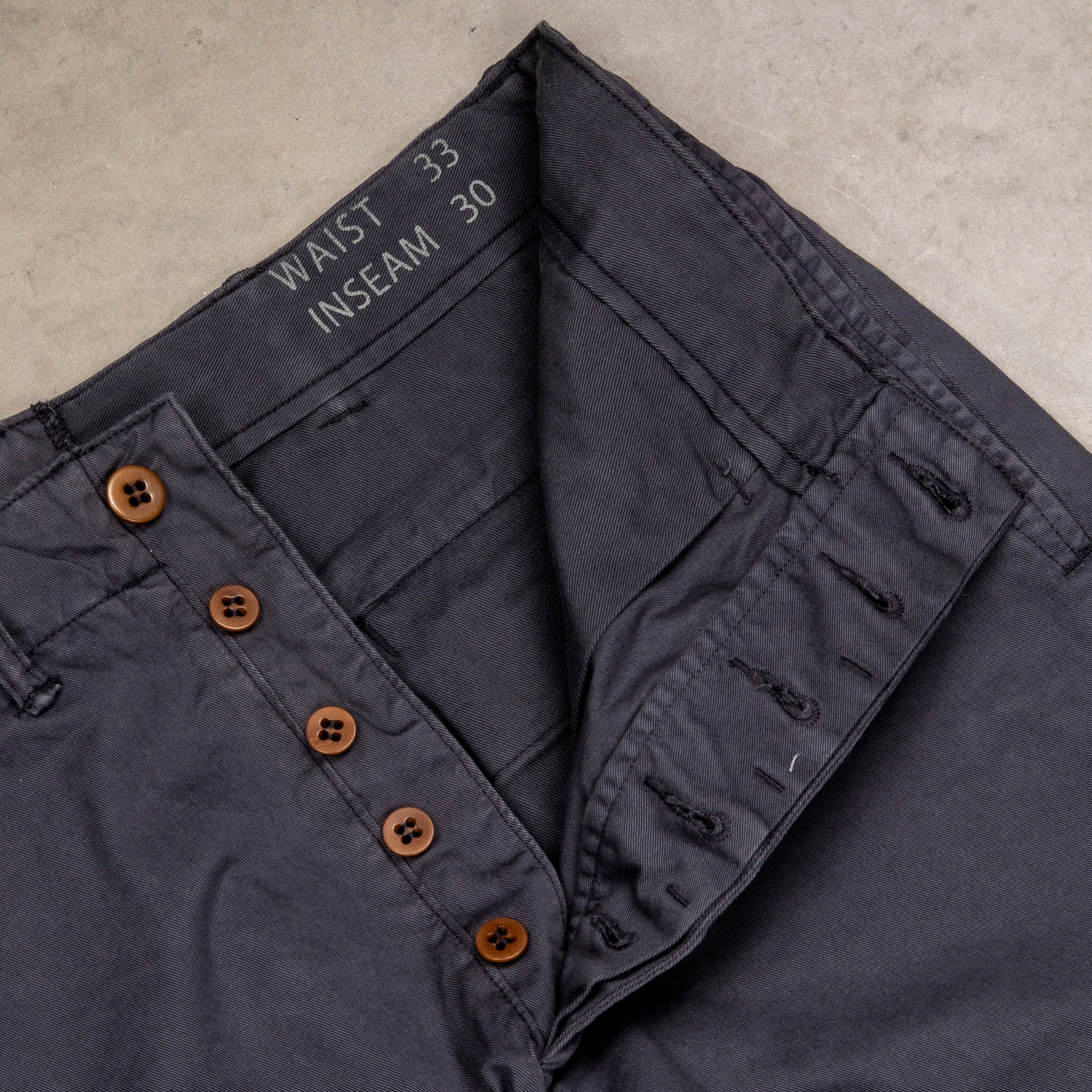 RRL Officer's Chino Faded Navy – Frans Boone Store