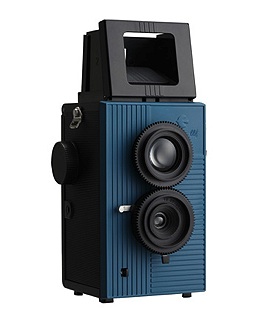 Blackbird, Fly 35mm TLR Camera - Black/Blue