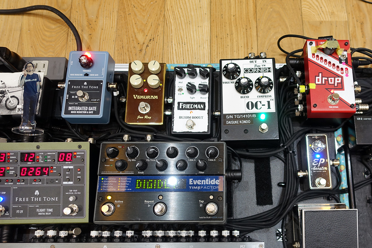 kobo オーダーメイドエフェクター BAND-MAIDギタリストKANAMIさんの