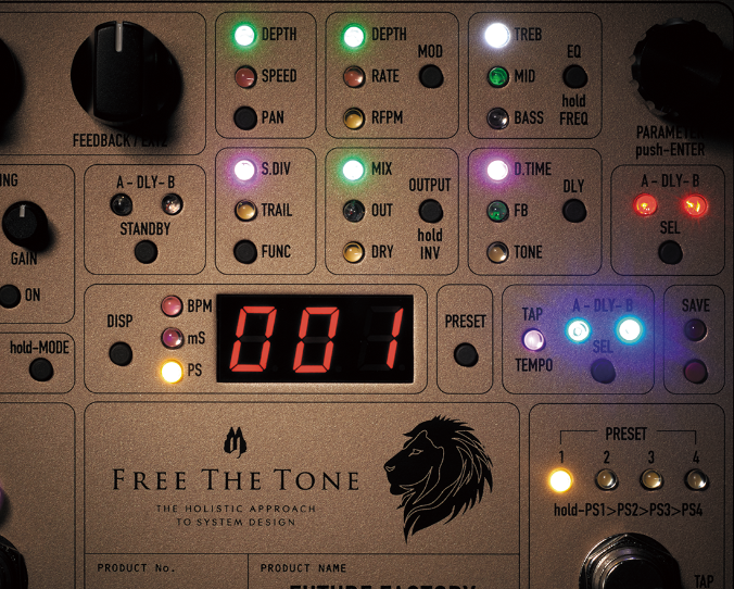 FUTURE FACTORY / FF-1Y-K｜Products 商品紹介｜Free The Tone