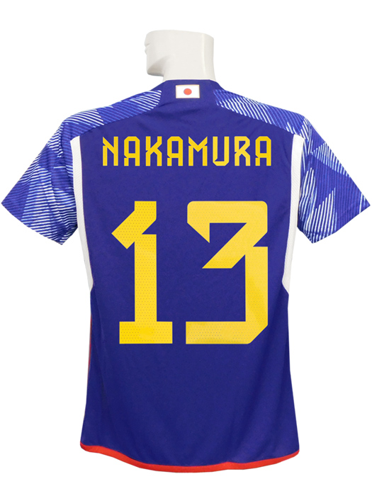 アディダス) adidas/22/23日本代表/ホーム/半袖/中村敬斗/#13/SX012