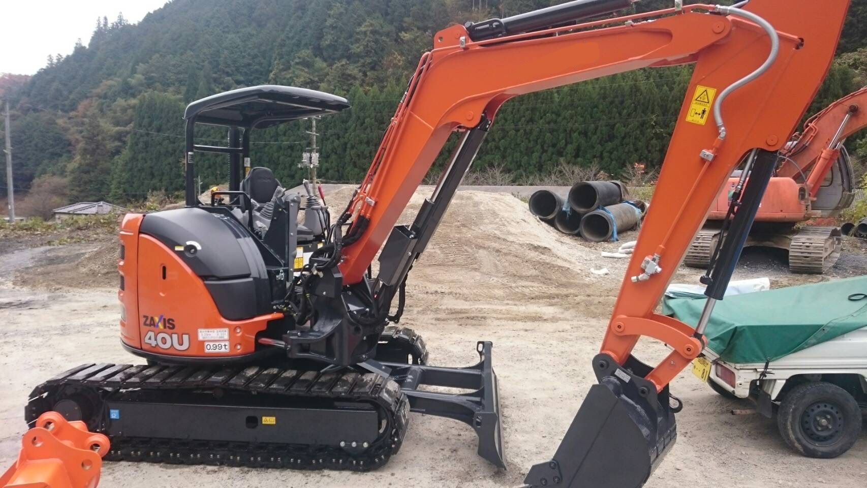 ◇◇新車納入実績紹介 ZX40U-5B◇新車・中古車◇富士岡山運搬機・岡山