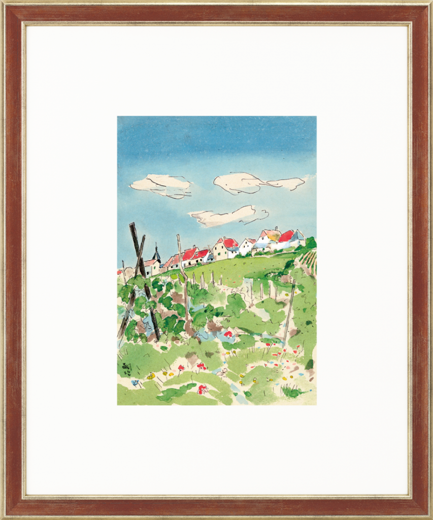 受注制作】婦人之友アートセレクション 高精彩複製画 藤田嗣治