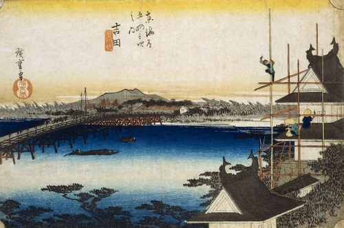 コレクター向け☆指定文化財☆広重名画3点 コレクター向け☆指定文化財