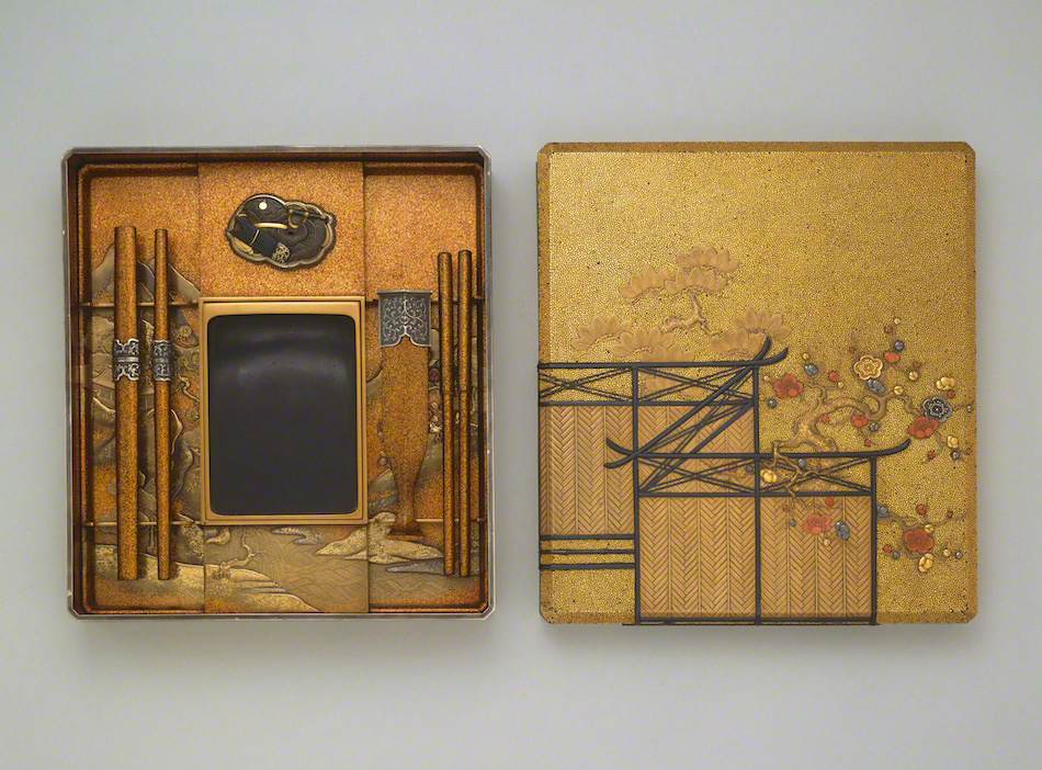 松梅衝立蒔絵硯箱 | | 収蔵品詳細 | 作品を知る | 東京富士美術館