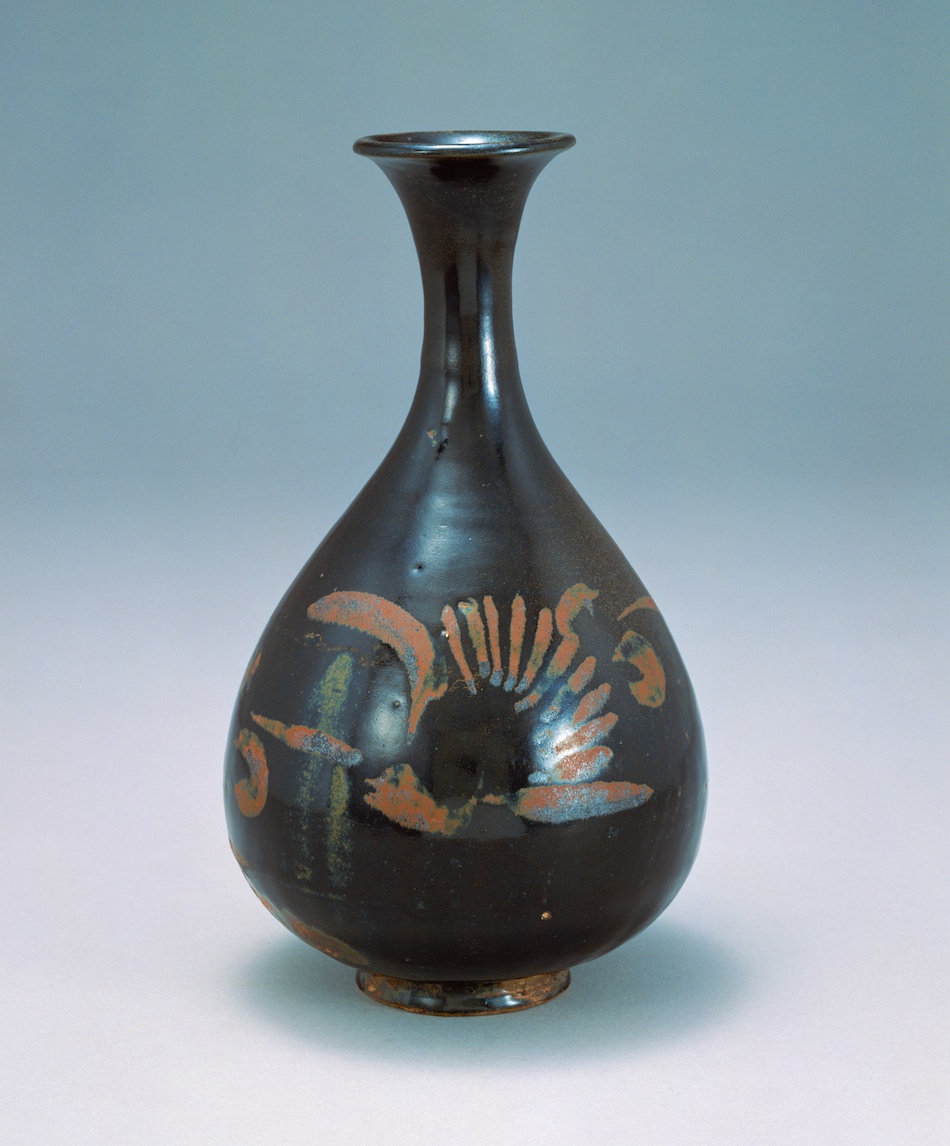 宋鈞窯红釉石榴尊 石榴花瓶 ザクロ 陶芸 骨董品 古美術品 宋鈞窯红釉