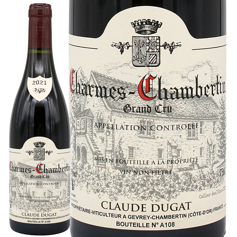 Claude Dugat クロード デュガ シャルム シャンベルタン グラン クリュ