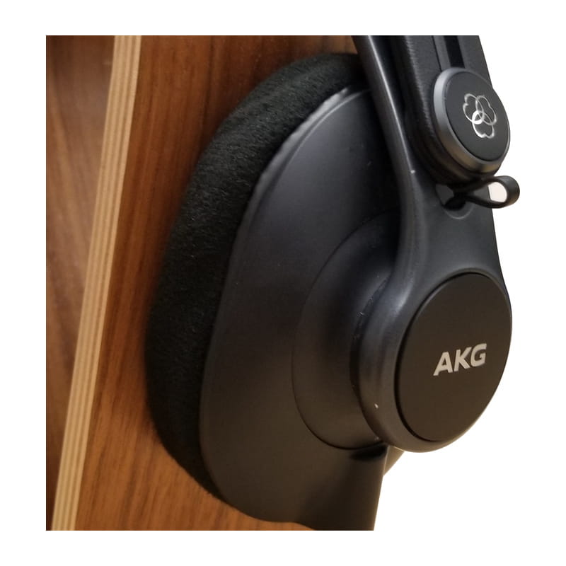 DEKONI AUDIO AKG K371 用ベロア・イヤーパッド [EPZ-K371-ELVL