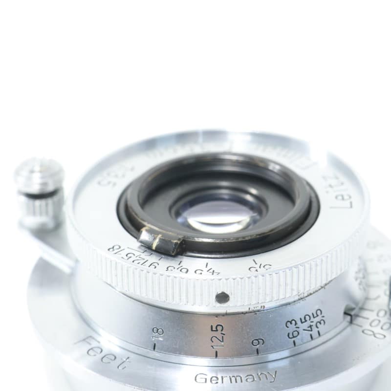 Leica エルマー L 35mm F3.5 クロム Bランク 中古｜フジヤカメラ