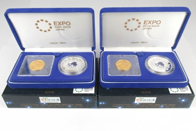 2005年日本国際博覧会（愛知万博）記念1万円金貨プルーフ貨幣セットの