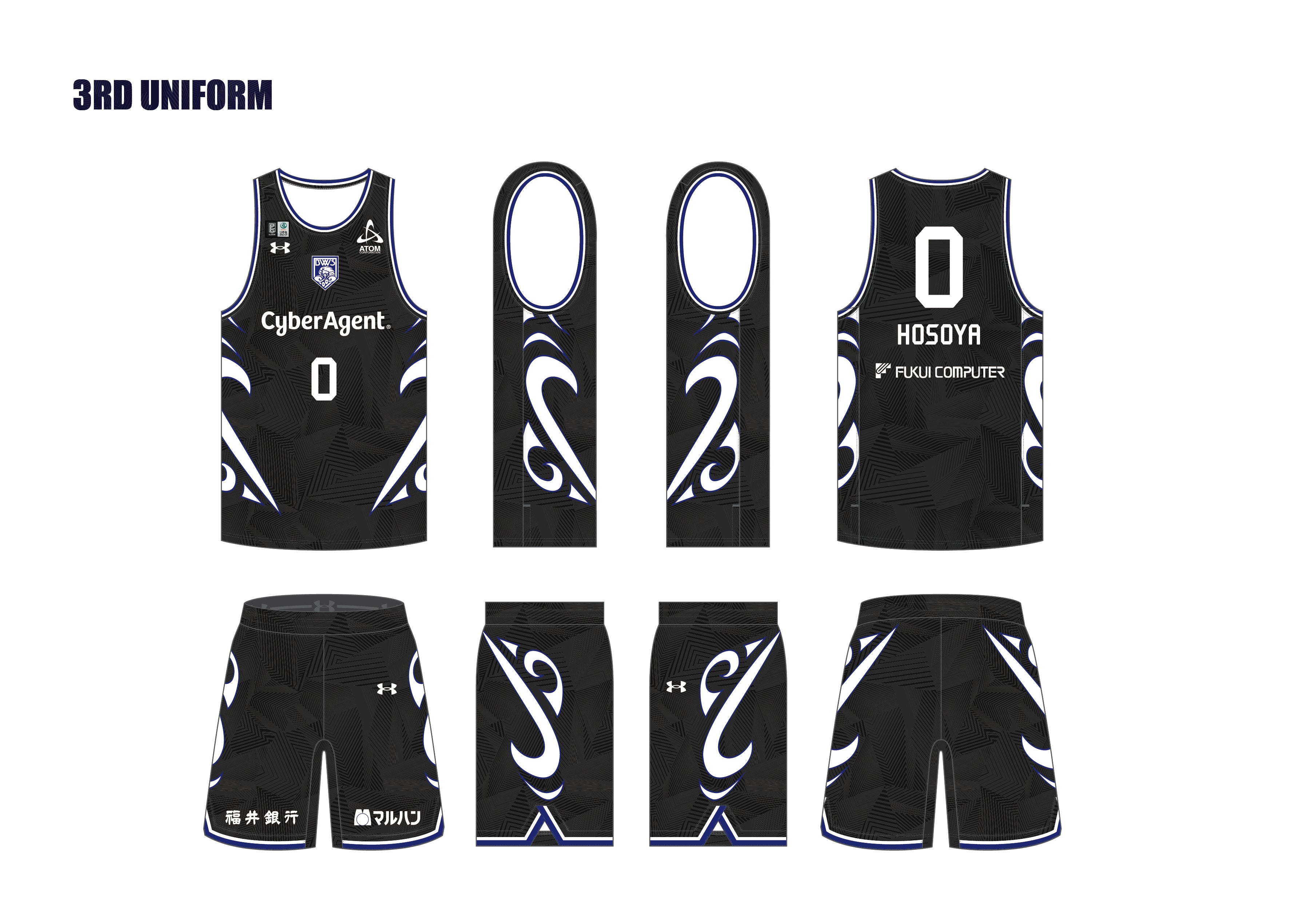 Midnight Series】3rdユニフォーム「Midnight edition」着用試合